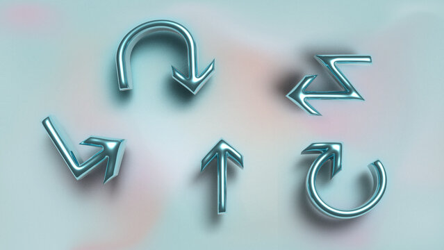 Metallic Arrows