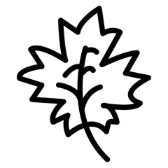 Vector Design Maple Icon Style