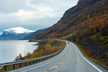 European Route E6 in Finnmark County - Norway