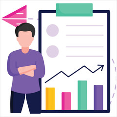 Planning Icon – Schedule, Strategy, and Task Management Vector