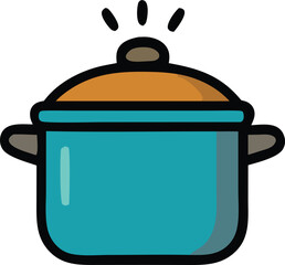 Steaming Cooking Pot with Lid