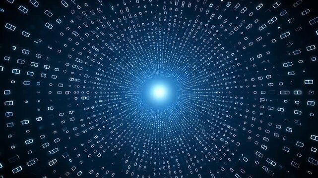 Binary code tunnel