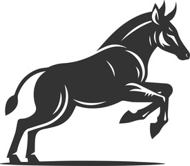 Okapi vector animal silhouette drawing