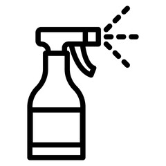 Vector Design Cleaning Spray Icon Style