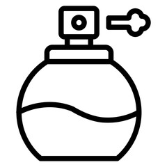 Vector Design Perfume Icon Style