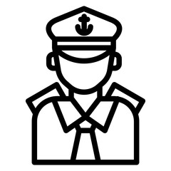 Captain Icon Style