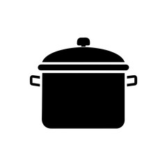 Slow cooker icon vector flat clean isolated style