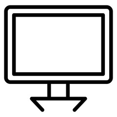 Vector Design Lcd Icon Style