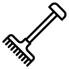 Rake Icon Style