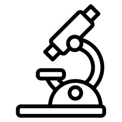 Miscroscope Icon Style