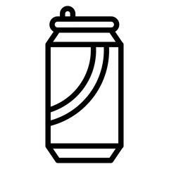 Soda Can Icon Style