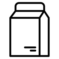 Vector Design Milk Icon Style