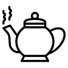 Vector Design Teapot Icon Style