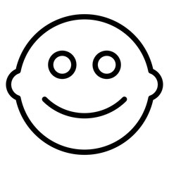Vector Design Smile Icon Style