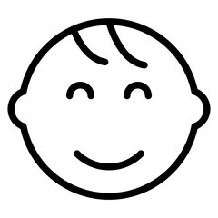 Vector Design Baby Icon Style