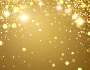 Golden glitter background
