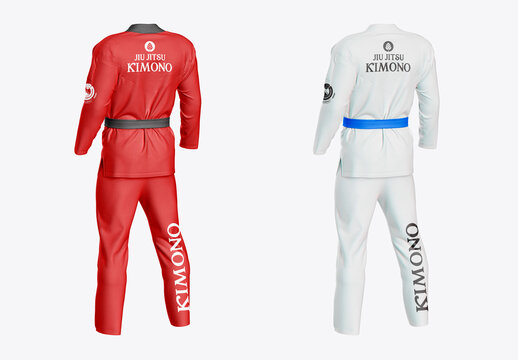 Jiu Jitsu Kimono Mockup