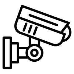 Vector Design Cctv Camera Icon Style