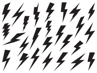 FLASH BOLT SILHOUETTE