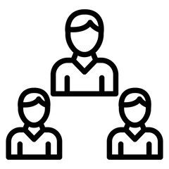 Vector Design Audience Insight Icon Style