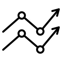 Vector Design Stats Icon Style