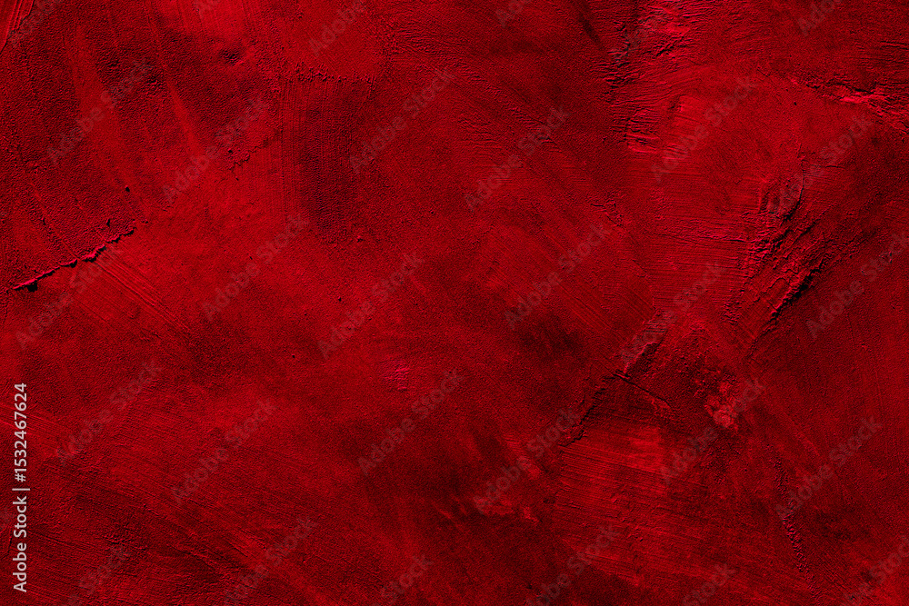 Poster Old wall texture cement black red  background abstract dark color design are light with white gradient background.