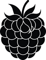 Raspberry Silhouette