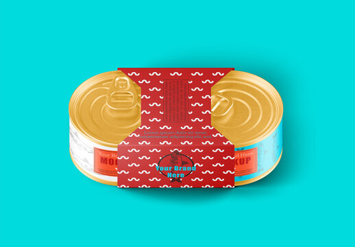 Cans Packaging Mockup