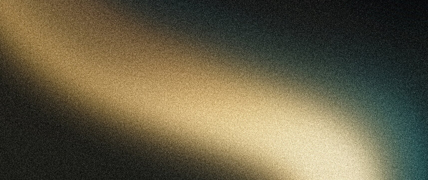 Abstract grainy banner background, golden gray yellow black noise texture poster cover header backdrop design