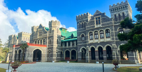 panoramic view Governor's House nainital uttarakhand