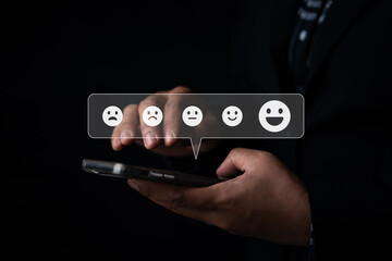 Emotional reactions digital communication smartphone interaction indoor setting close-up view user experience