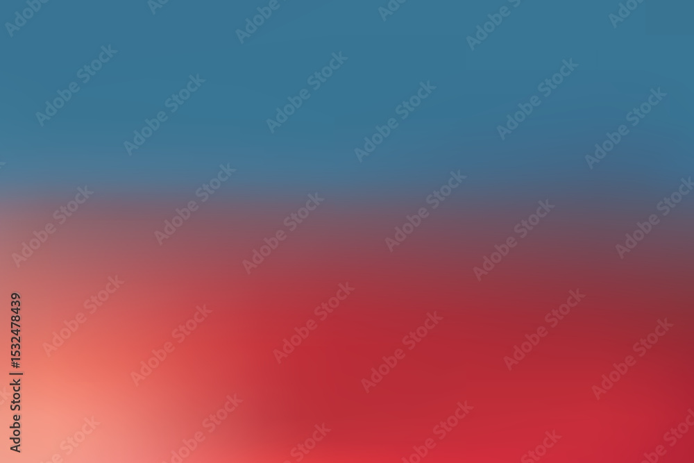 Poster sunset color spectrum blended color background