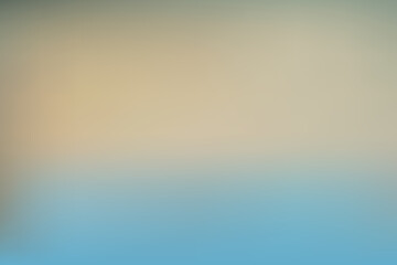 Soft Gradient of Blue and Beige Colors background