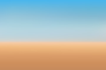 A serene gradient of sky and desert hues Background