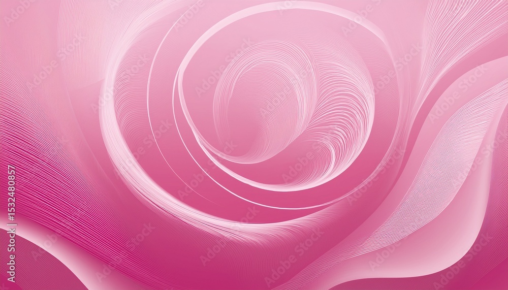 Poster abstract white pink rose gradient geometric texture background curved lines and shape with modern gr