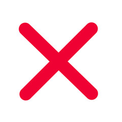 red cross mark
