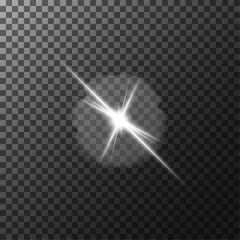 star, sun shine, flash, haze 30