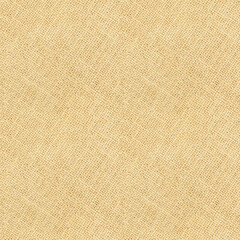 Burlap texture background , Hessian sackcloth woven jute fabric cloth textile texture pattern background in light brown beige aged color 