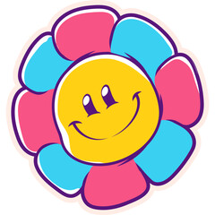 Cartoon creative trend vector illustration