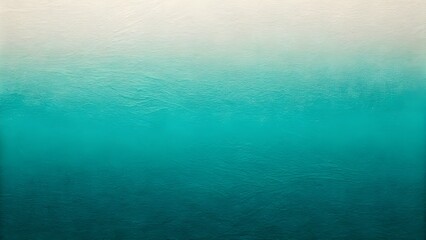 Fototapeta premium Serene Teal Gradient An Abstract Dive into Tranquil Ocean Depths, Evoking Calmness and Serenity Through Smooth Color Transitions
