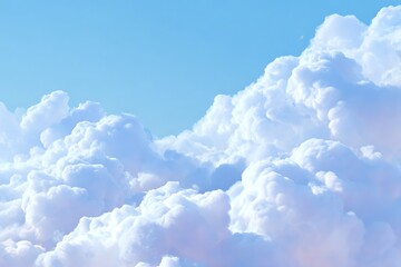 High-resolution floating white cloud cutout for graphics
