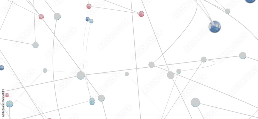 Poster modern abstract background of network connection and communication. ideal for technology, science, a