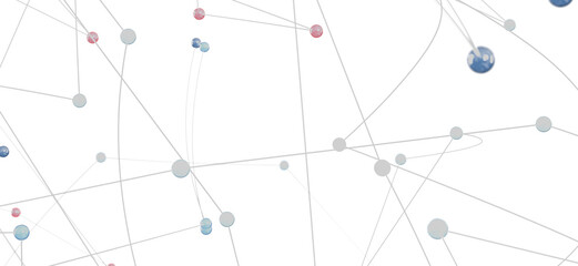 Modern abstract background of network connection and communication. Ideal for technology, science, and business concepts