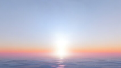 Obraz premium Soft Dreamy Gradient Background with Smooth White and Pastel Blend