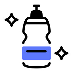 Obraz premium This Water Bottle icon is suitable for Bycycle, Sport, Healthy Lifestyle, etc