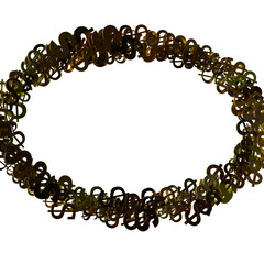 Dollar Signs Raining over Transparent Background