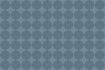 seamless damask pattern