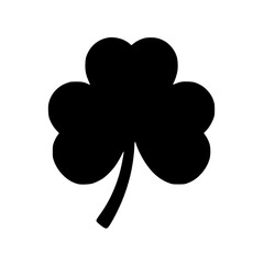 St. Patrick's Day Shamrock Simple SVG