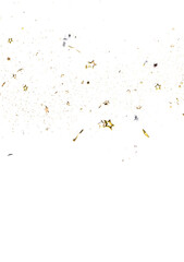 stars gold rainfall in 3d