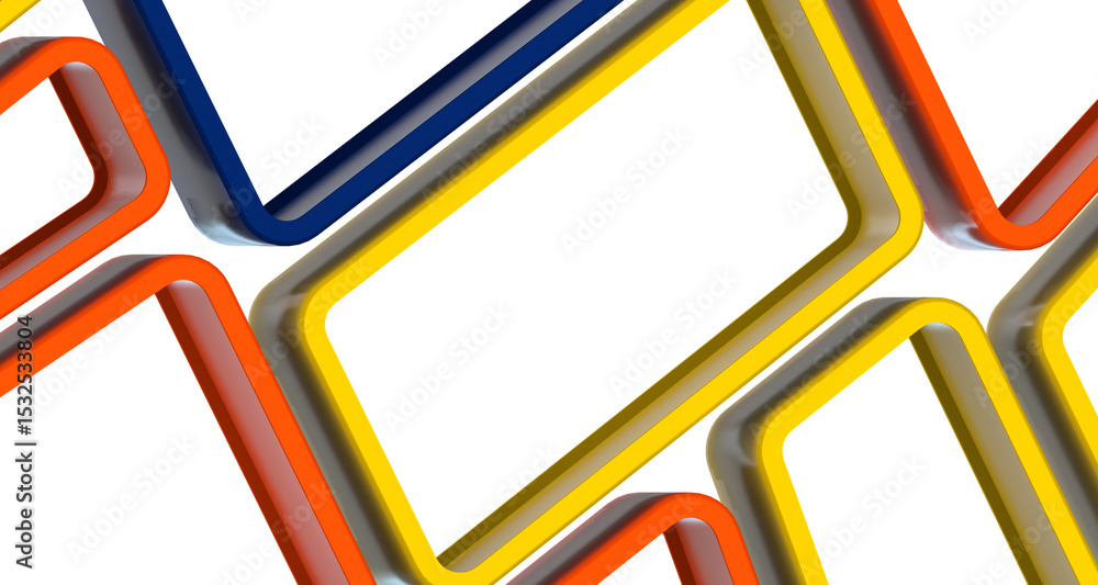 Aufkleber Mosaic triangular low poly style abstract geometric background